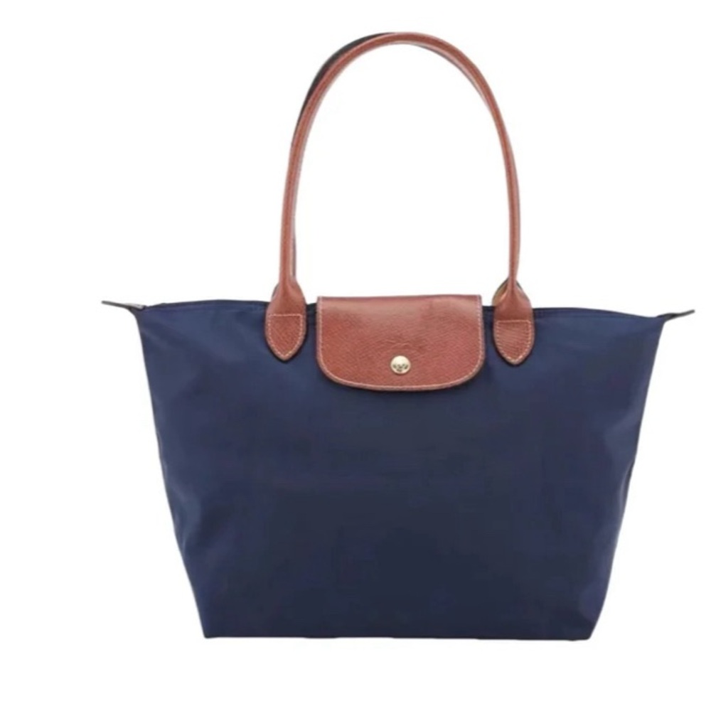 Longchamp navy tote
